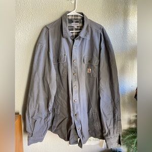 CARHARTT Gray Mens Coat, Size 2XL Tall